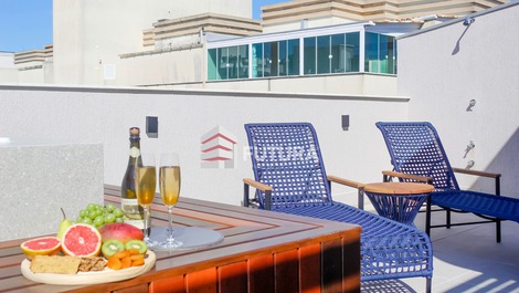 LA020EF - COBERTURA DUPLEX NA PRAIA DO CANTO GRANDE - BOMBINHAS