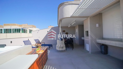 LA020EF - COBERTURA DUPLEX NA PRAIA DO CANTO GRANDE - BOMBINHAS