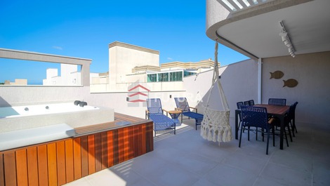 LA020EF - COBERTURA DUPLEX NA PRAIA DO CANTO GRANDE - BOMBINHAS