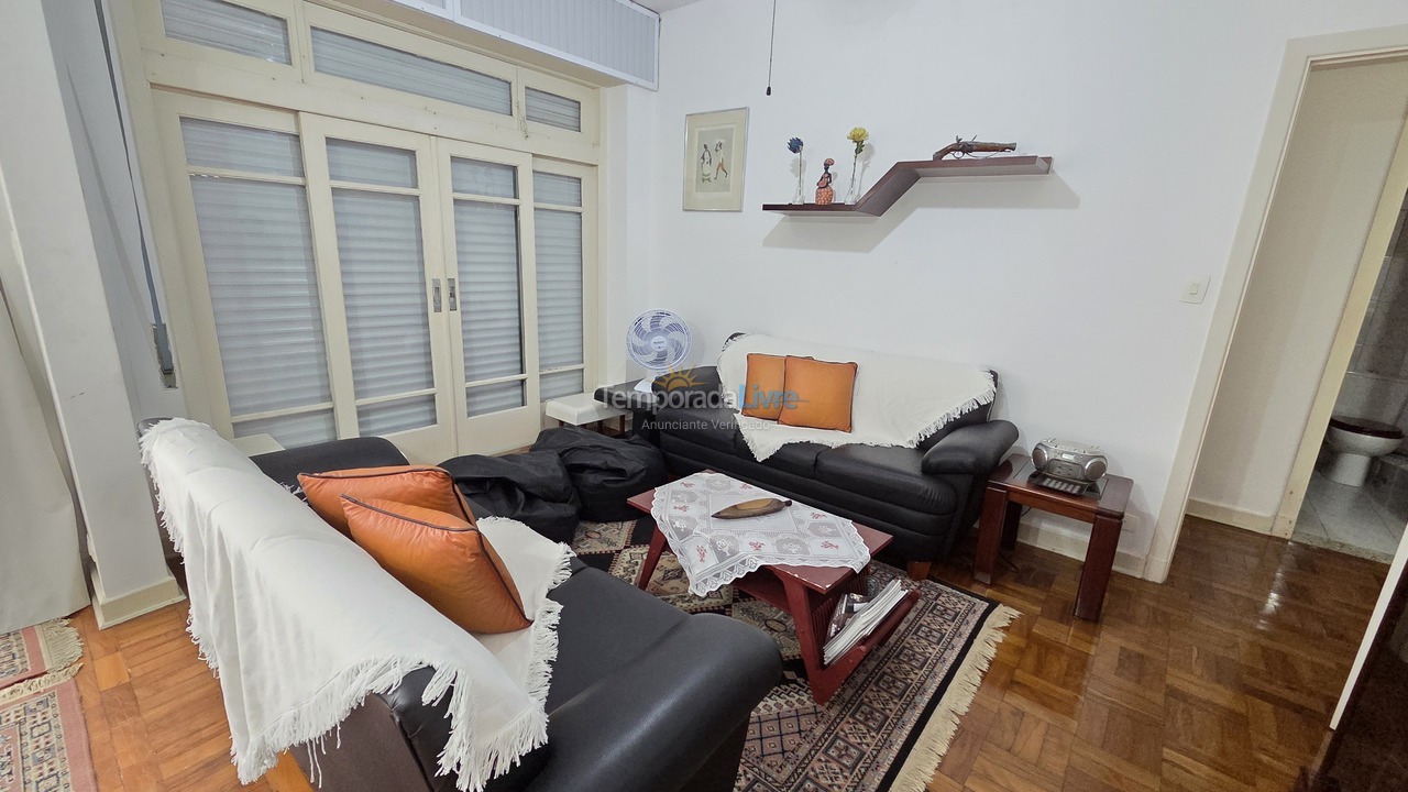 Apartamento para aluguel de temporada em Guarujá (Pitangueiras)