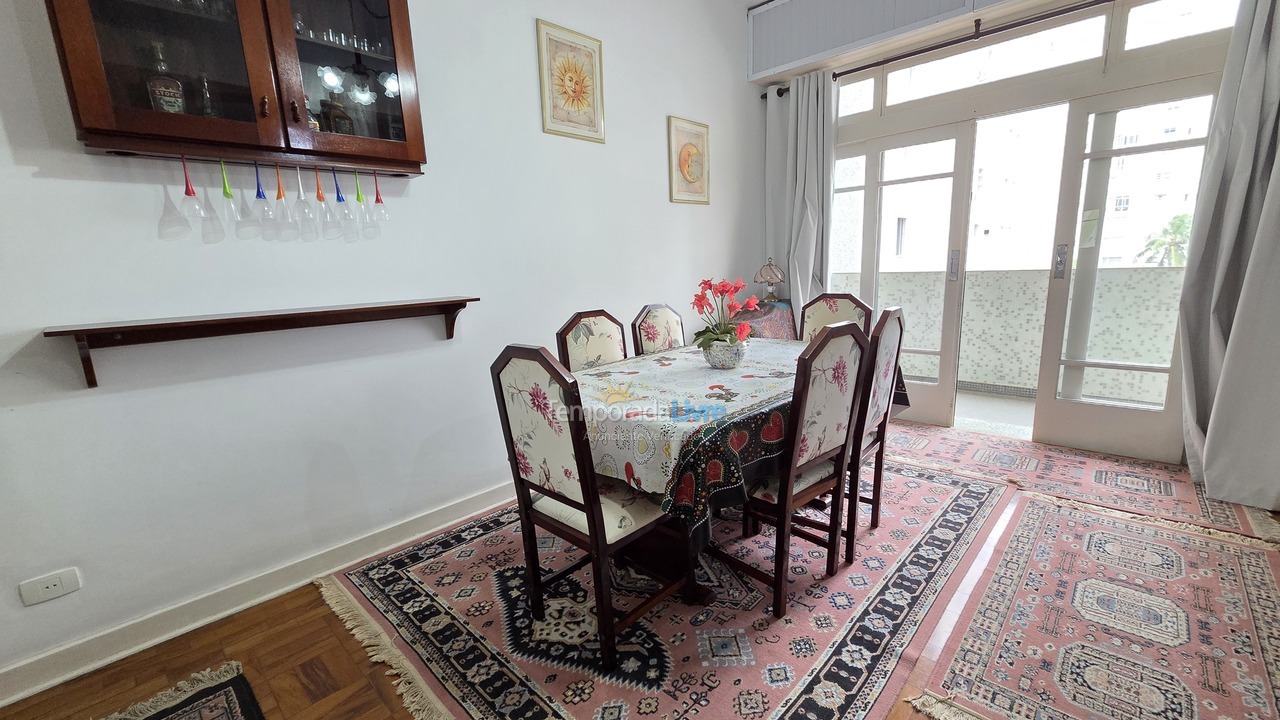 Apartamento para aluguel de temporada em Guarujá (Pitangueiras)