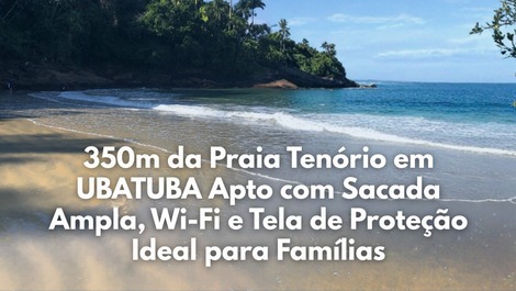 Apartamento para alugar em Ubatuba - Praia do Tenório