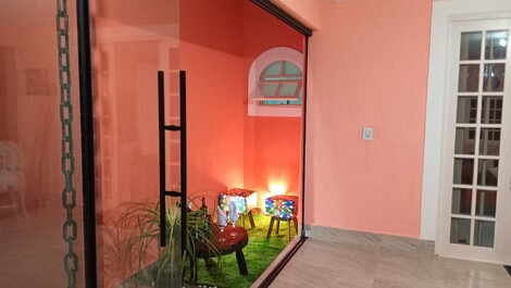 MASSAGUAÇU BEACH HOUSE! In the middle of wooded areas