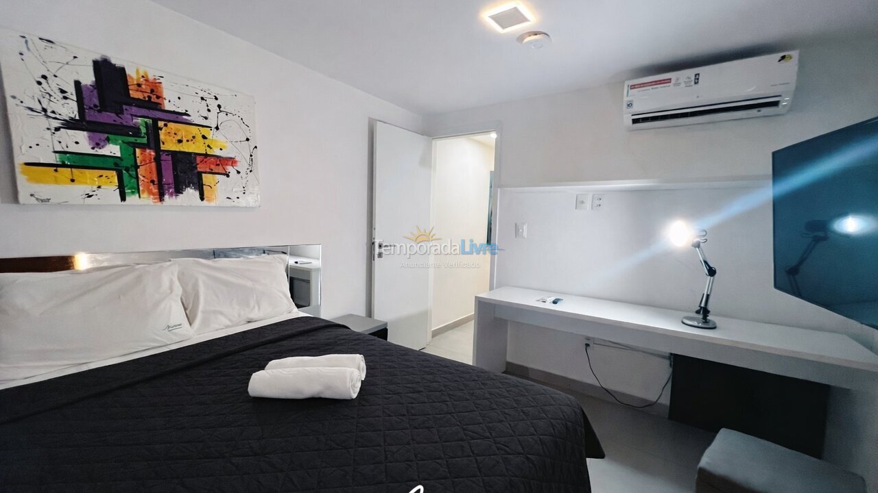 Apartamento para aluguel de temporada em João Pessoa (Tambaú)