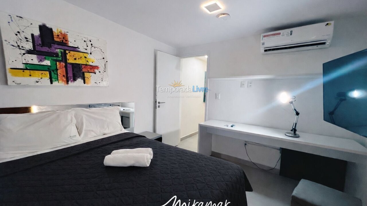 Apartamento para aluguel de temporada em João Pessoa (Tambaú)