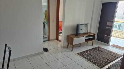 Vista rack com tv e internet