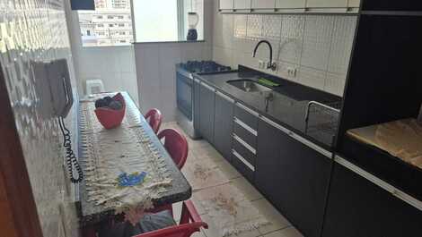 Vista geral da cozinha