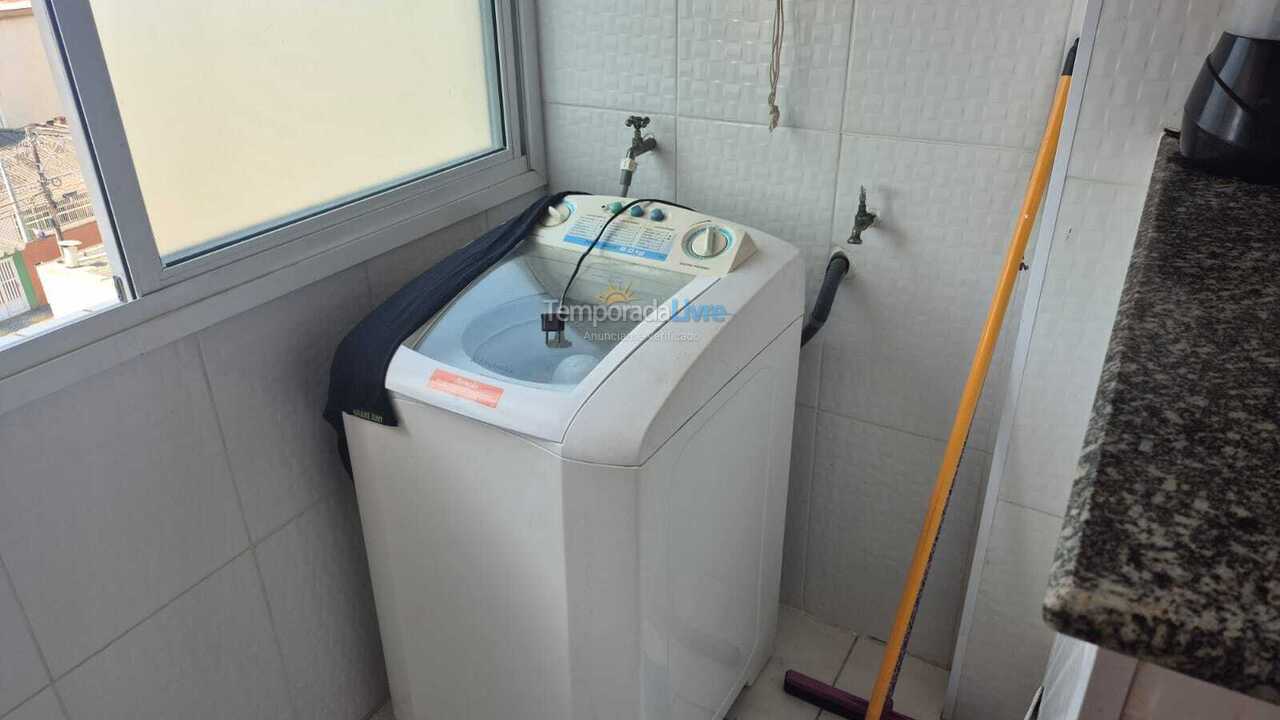 Apartment for vacation rental in Praia Grande (Vila Tupi)