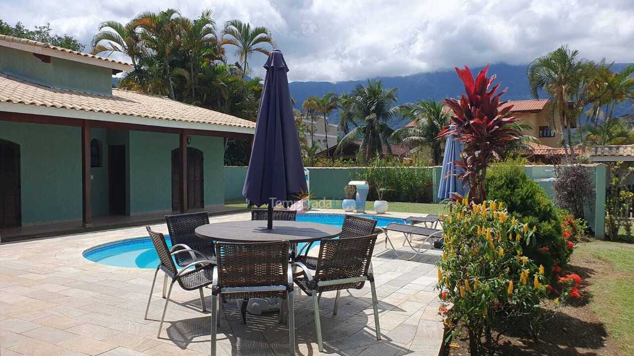 House for vacation rental in Caraguatatuba (Praia da Mococa)