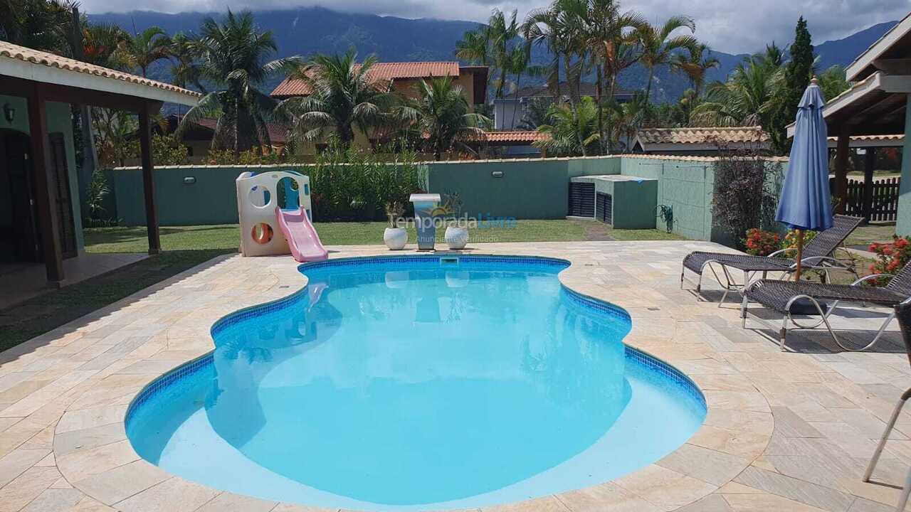 House for vacation rental in Caraguatatuba (Praia da Mococa)