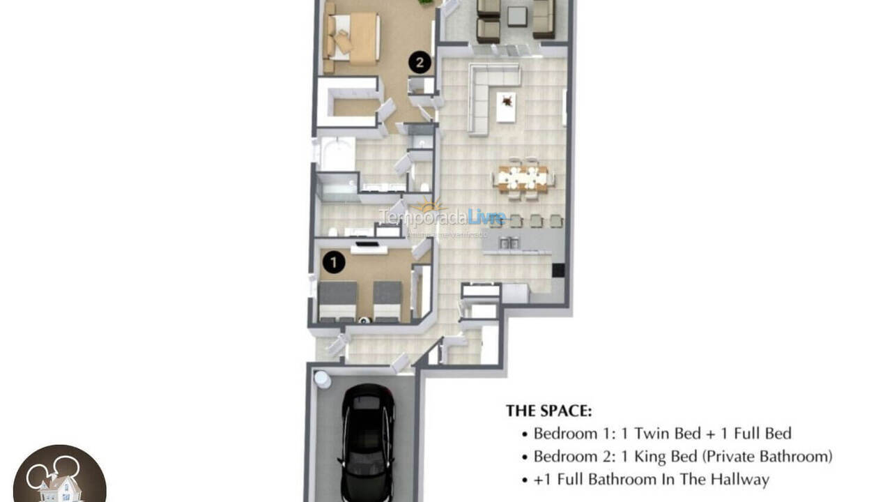 Casa para alquiler de vacaciones em Orlando (Davenport)