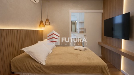 LA247EF - Apartamento com 02 suítes em Canto Grande