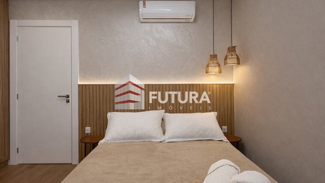 LA247EF - Apartamento com 02 suítes em Canto Grande