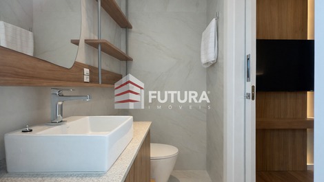 LA247EF - Apartamento com 02 suítes em Canto Grande