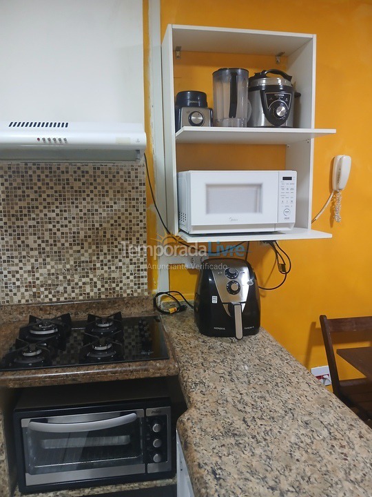 Apartamento para aluguel de temporada em Praia Grande (Aviação)