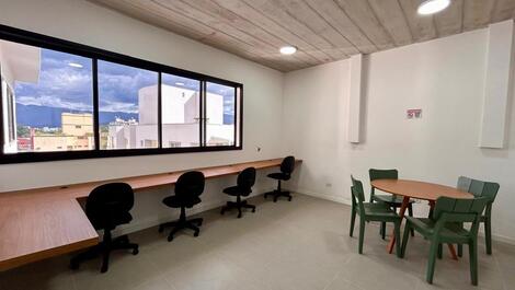 Studio no Condomínio Hub Tenório - Ubatuba - SP