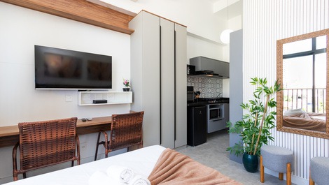 Apartamento em Perdizes com AR, piscina e academia próximo ao Allianz