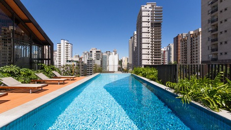 Apartamento em Perdizes com AR, piscina e academia próximo ao Allianz