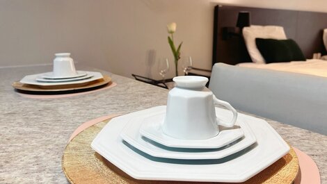 Flat para até 3 Pessoas em Tambaú (MH)