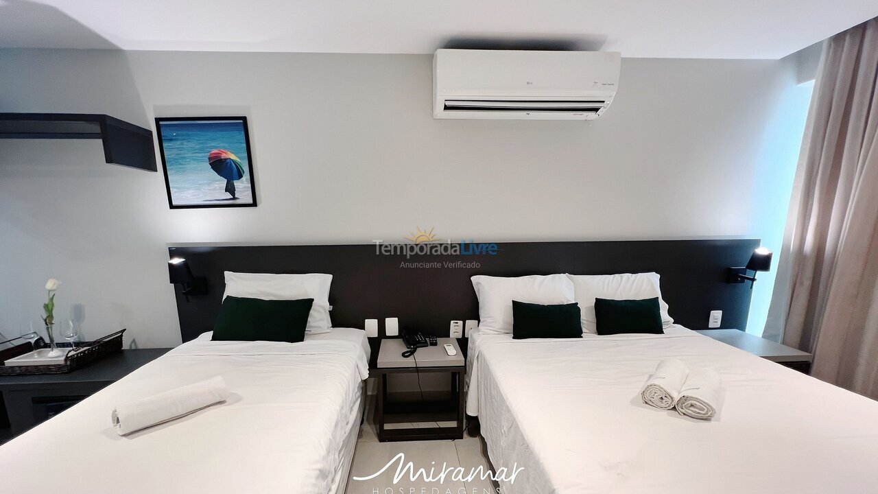 Apartamento para aluguel de temporada em João Pessoa (Tambaú)