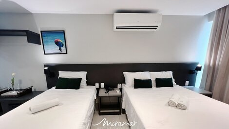 Flat para até 3 Pessoas em Tambaú (MH)