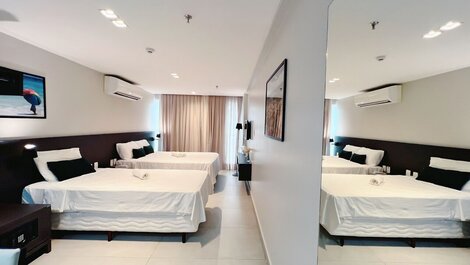 Flat para até 3 Pessoas em Tambaú (MH)