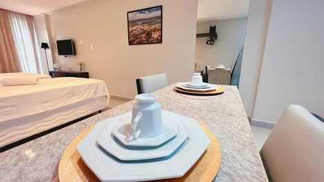 Flat para até 3 Pessoas em Tambaú (MH)