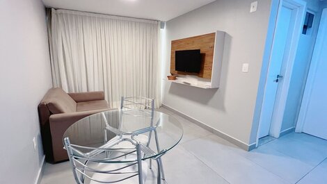 Flat Equipado para 2 hosp pertinho da praia (MH)