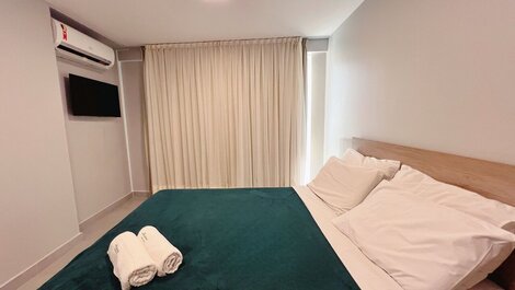 Flat Equipado para 2 hosp pertinho da praia (MH)