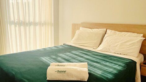 Flat Equipado para 2 hosp pertinho da praia (MH)