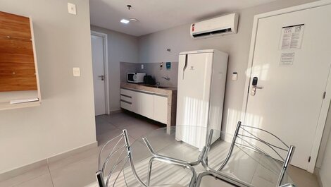 Flat Equipado para 2 hosp pertinho da praia (MH)