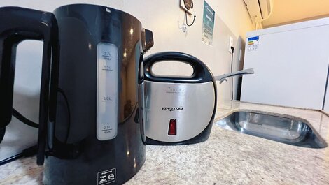 Flat Equipado para 2 hosp pertinho da praia (MH)