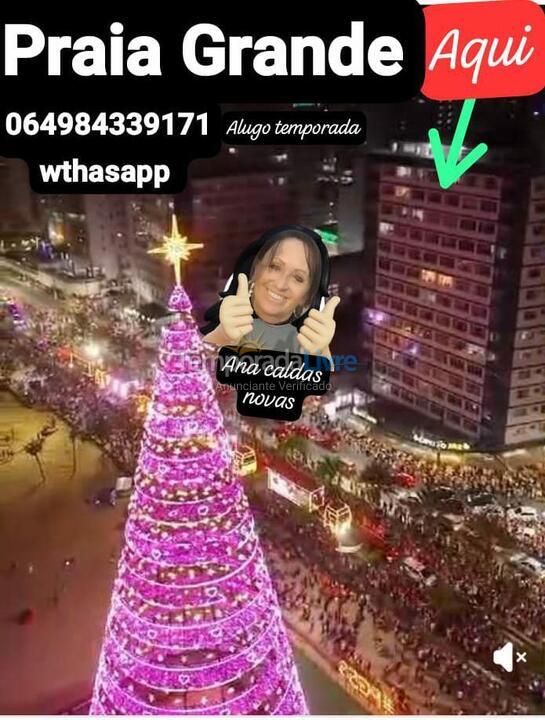 Apartamento para alquiler de vacaciones em Praia Grande (Boqueirão)