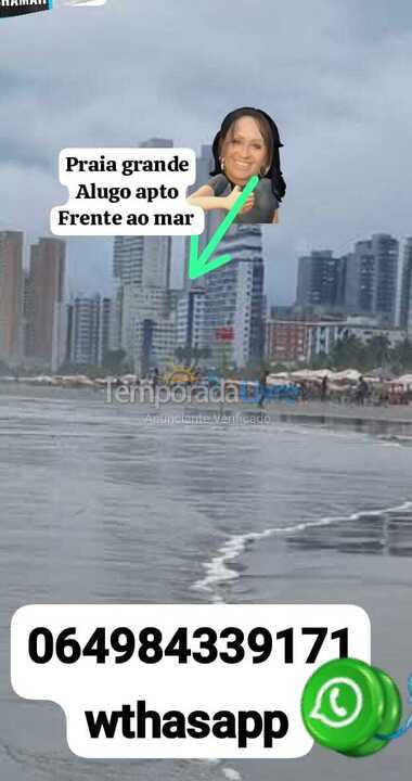 Apartamento para alquiler de vacaciones em Praia Grande (Boqueirão)