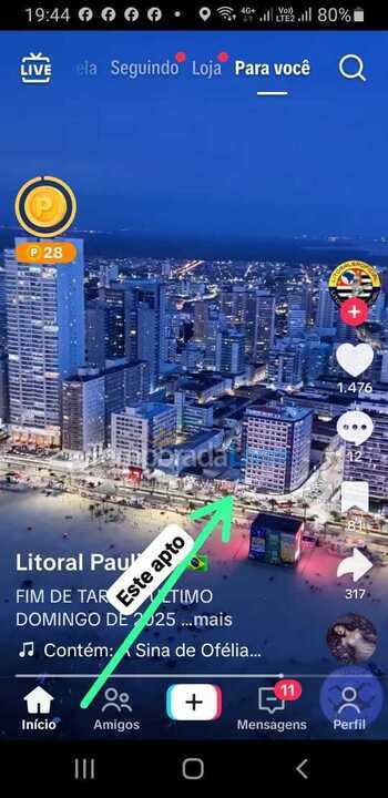 Apartamento para alquiler de vacaciones em Praia Grande (Boqueirão)