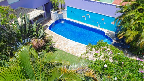 O Paraíso em Peruíbe. Casa para até 25 pessoas.