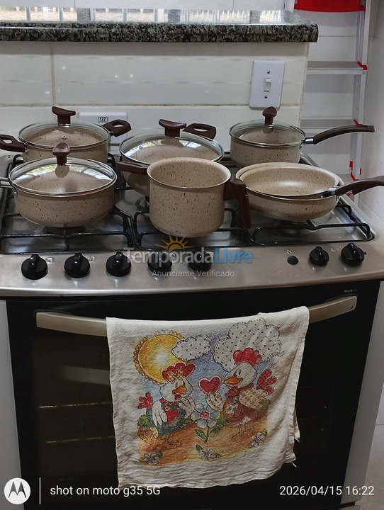 Apartment for vacation rental in Praia Grande (Boqueirão)