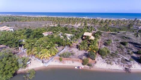 Casa em paraiso ecologico na linha verde