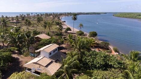 Casa em paraiso ecologico na linha verde