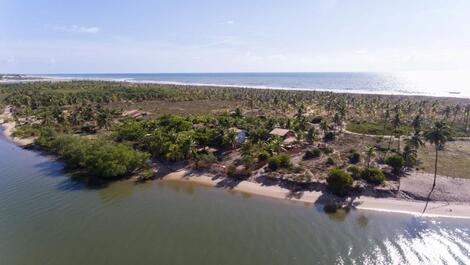 Casa em paraiso ecologico na linha verde