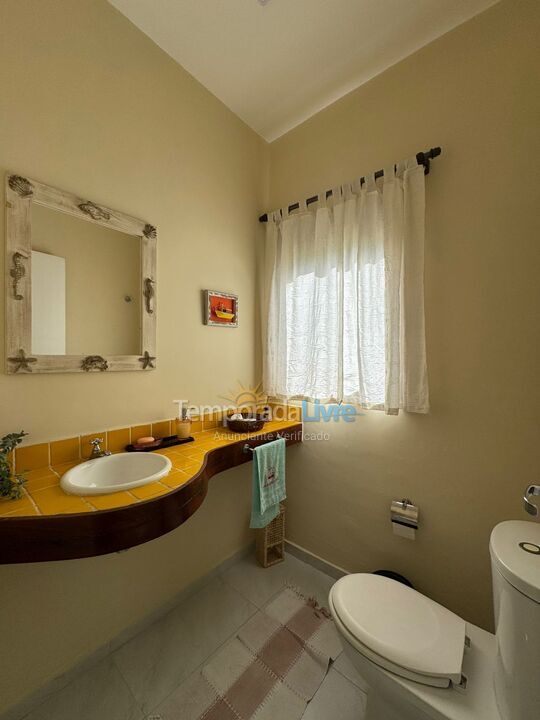 House for vacation rental in São Sebastião (Praia da Baleia)