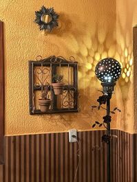 Casa en Caldas Novas, piscina climatizada, habitaciones con aire acondicionado, garaje.