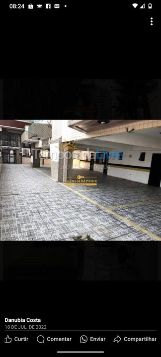 Apartamento para alquiler de vacaciones em Praia Grande (Ocian)