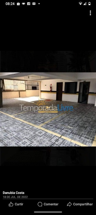 Apartamento para alquiler de vacaciones em Praia Grande (Ocian)