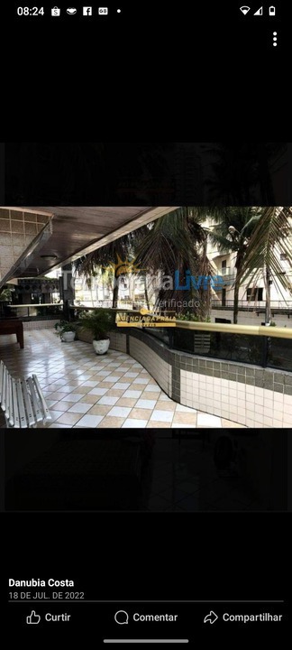 Apartamento para alquiler de vacaciones em Praia Grande (Ocian)