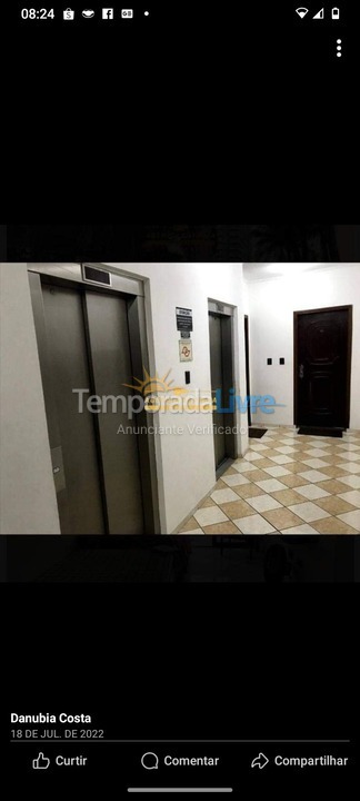 Apartamento para alquiler de vacaciones em Praia Grande (Ocian)