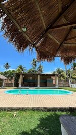 Chalé Wi-Fi Reforçado com Piscina a 50m Praia