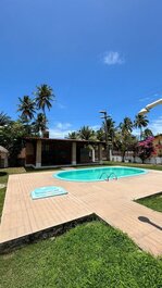 Chalé Wi-Fi Reforçado com Piscina a 50m Praia