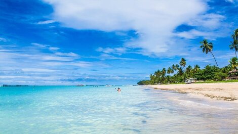 Chalé Wi-Fi Reforçado com Piscina a 50m Praia