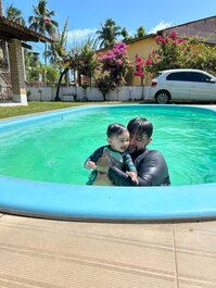 Chalé Casal com Suíte Piscina e a 50m Praia